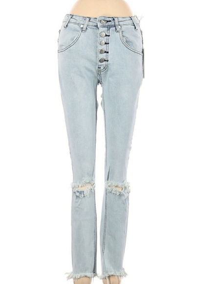 One by One Teaspoon Dixies High Waist Jeans - Picture 1 of 6